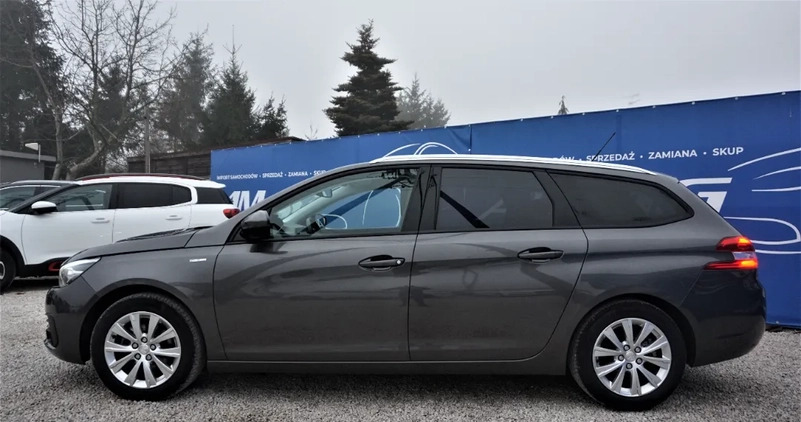 Peugeot 308 cena 53900 przebieg: 52719, rok produkcji 2019 z Solec Kujawski małe 352